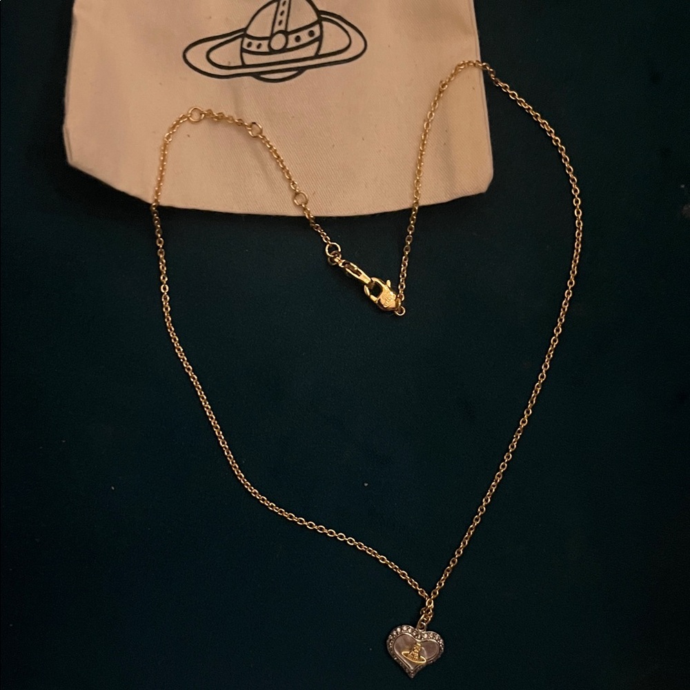 Vivienne Westwood heart necklace